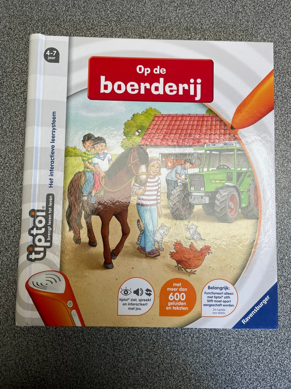 Tiptoi boek op de boerderij., Enfants & Bébés, Jouets | Éducatifs & Créatifs, Enlèvement, Comme neuf