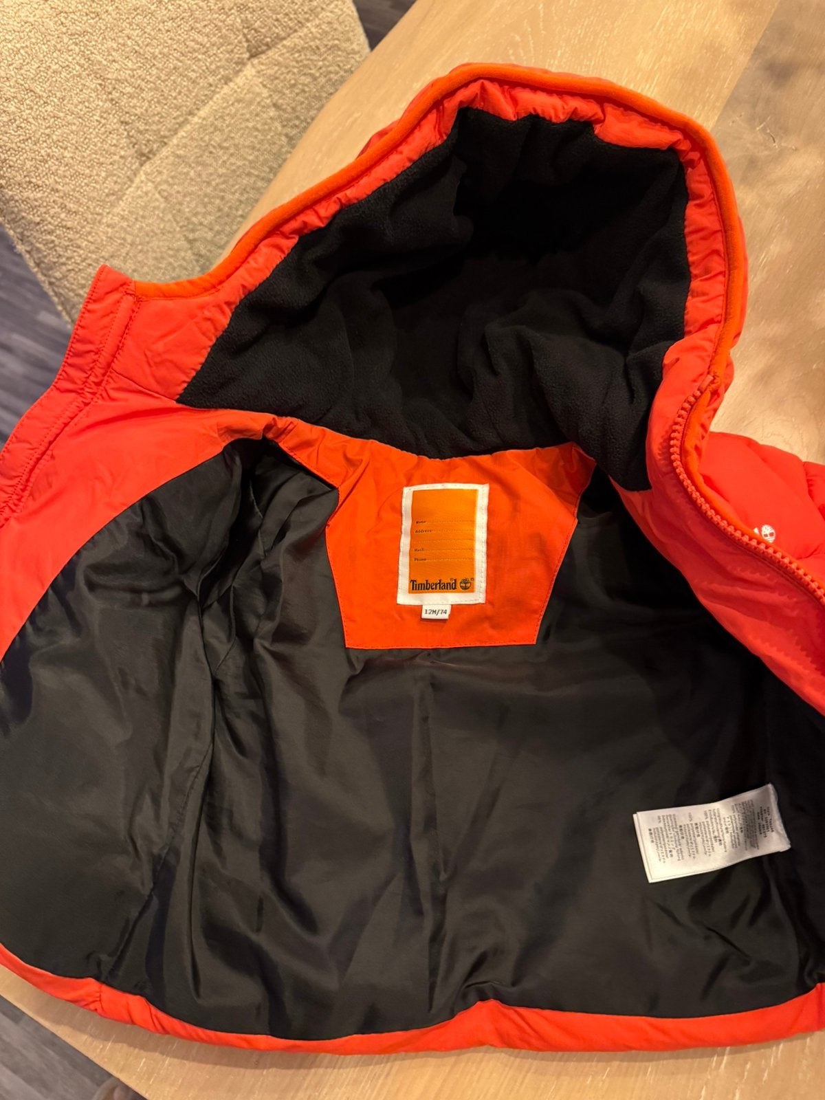 Timberland orgineel jas maat 74, Animaux & Accessoires, Enlèvement, Comme neuf