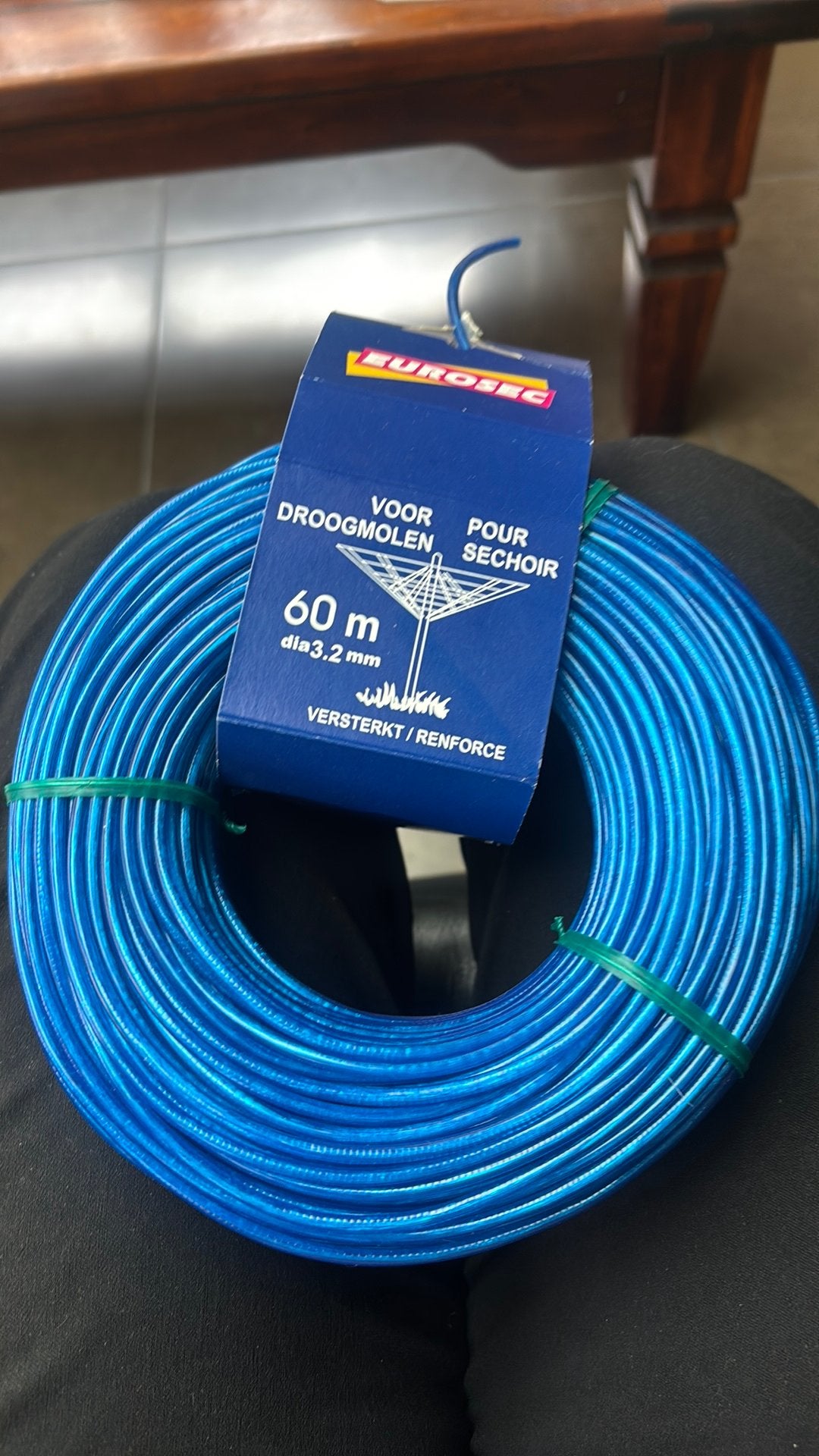 CABLE pour séchoir rotatif renforcé, Enlèvement, Neuf, Séchoir