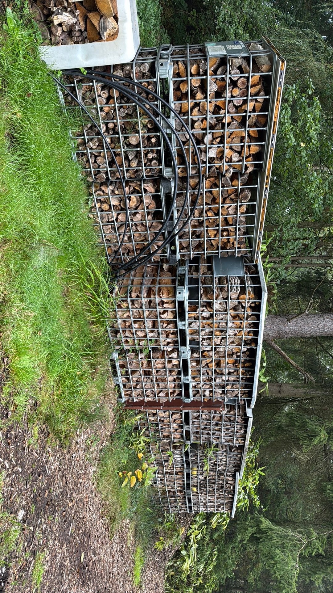 Droog brandhout mix eik, beuk, berk, den,kastanje, Tuin en Terras, 6 m³ of meer, Ophalen, Overige houtsoorten, Blokken