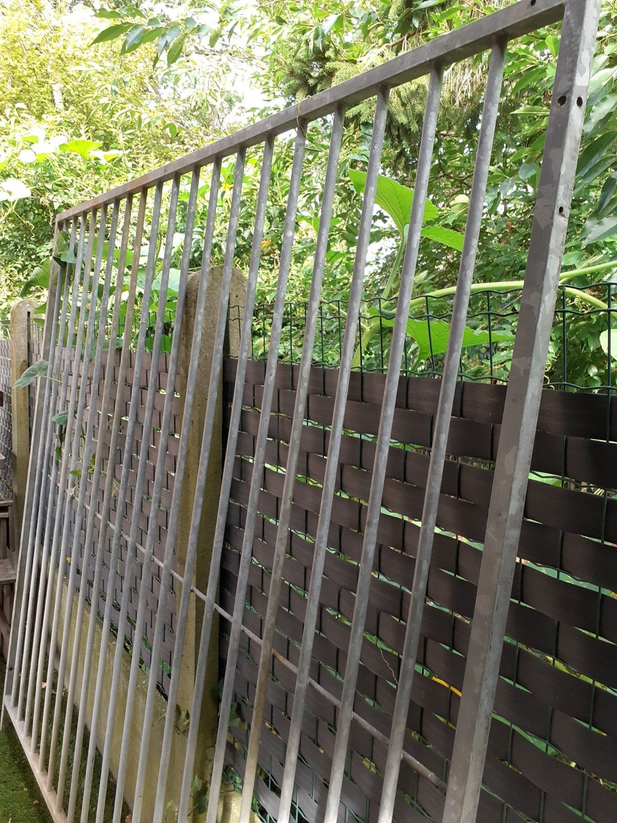 ijzeren paneel, Tuin en Terras, Tuinhekken en Hekwerk, Ophalen, Gebruikt, IJzer