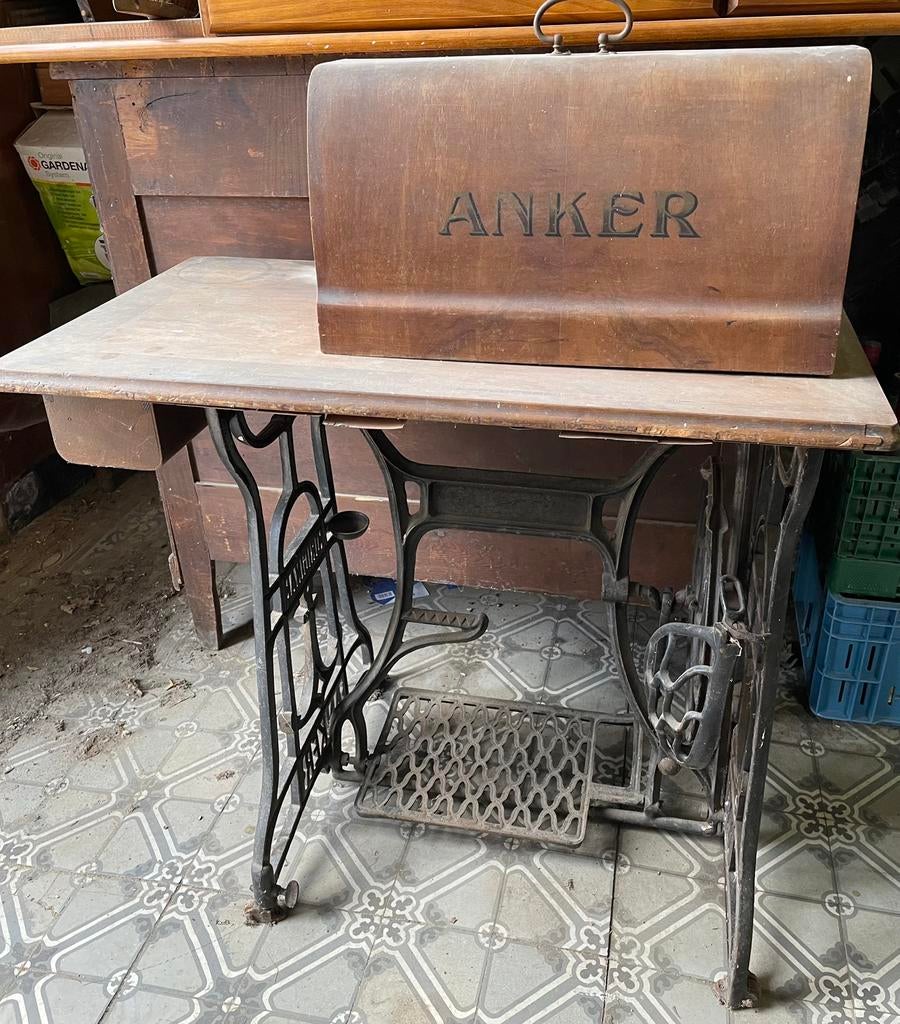 Machine à coudre ancienne Anchor, Enlèvement