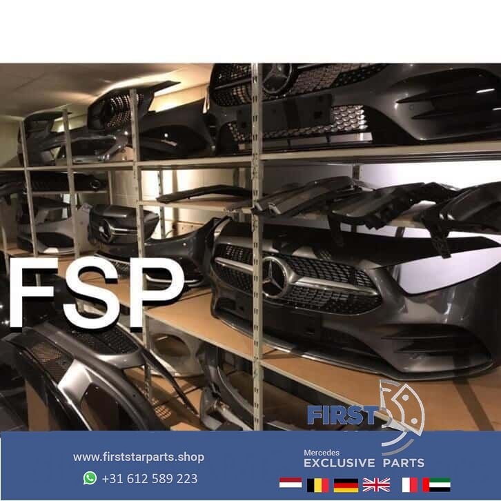 W205 originele Mercedes C63 AMG Voorbumper C Klasse compleet, Gebruikt, -, Voor, Ophalen of Verzenden