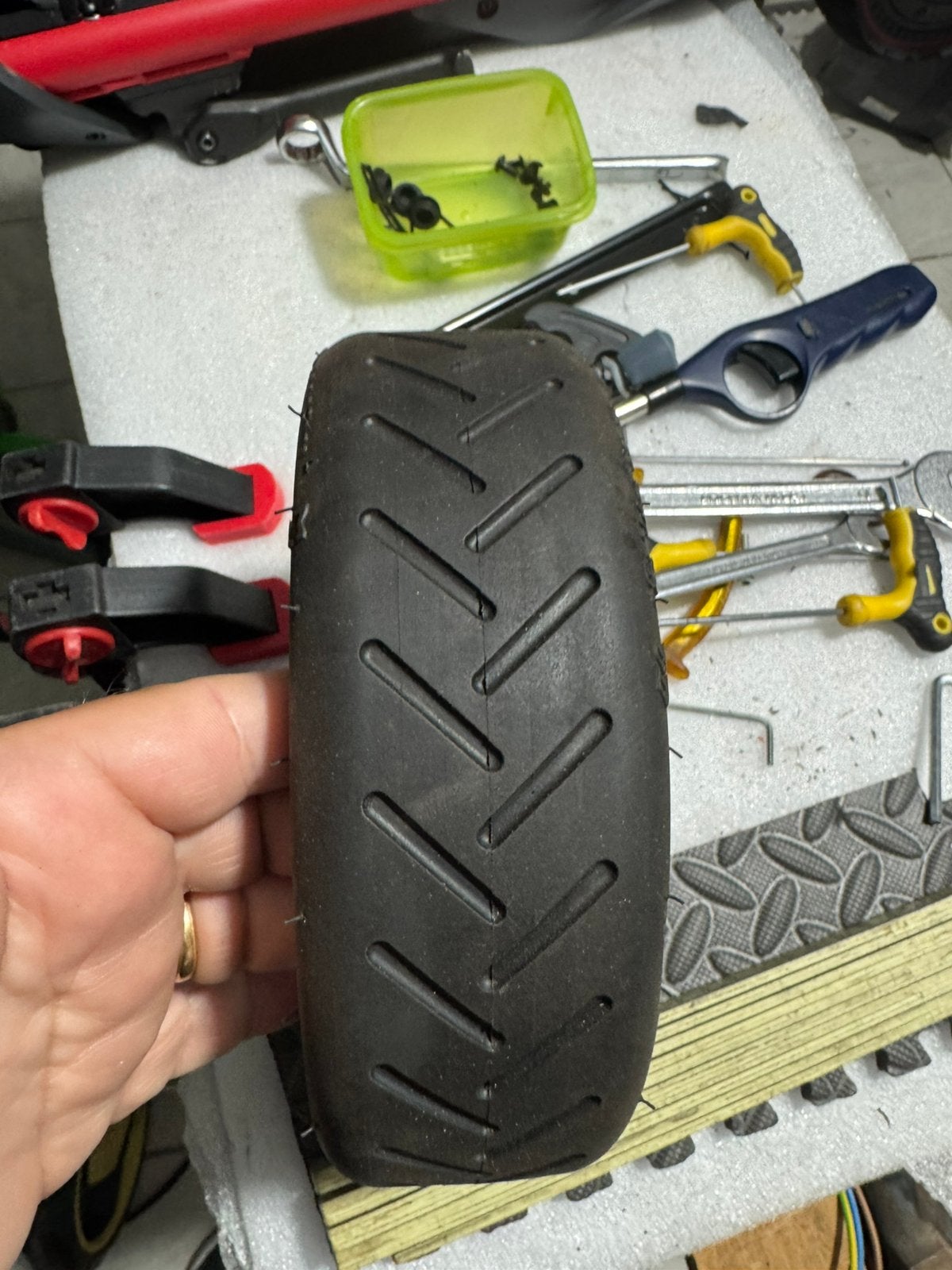 Pneus pour trottinette électrique Xiaomi, Enlèvement