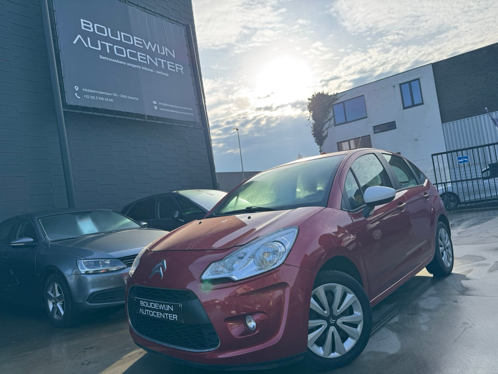 Citroën C3 1.2Benzine 168.xxxkm/Parkeersensor,Garantie, Autos, Rouge, Achat, Entreprise, Garantie prolongée