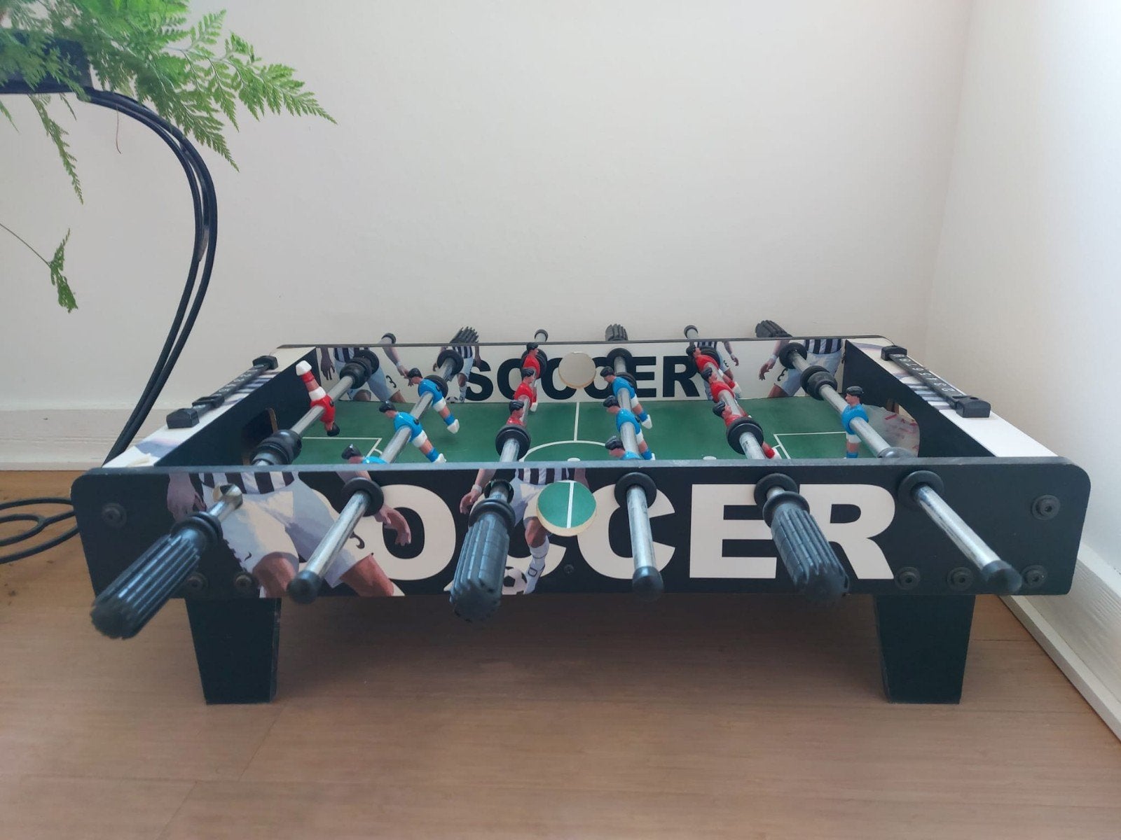Kleine tafelvoetbaltafel (70x60cm), Ophalen