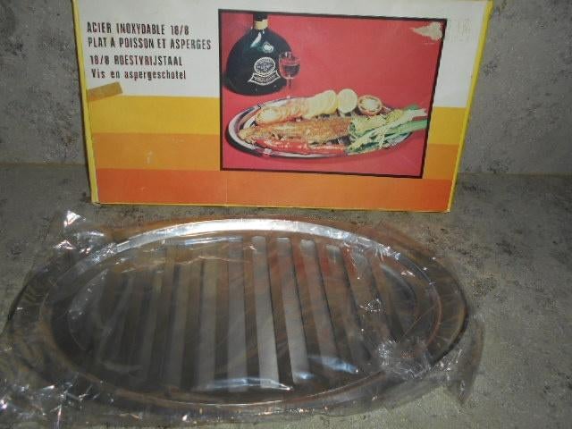 Nouveau plat à poisson/asperges, Enlèvement ou Envoi, Neuf