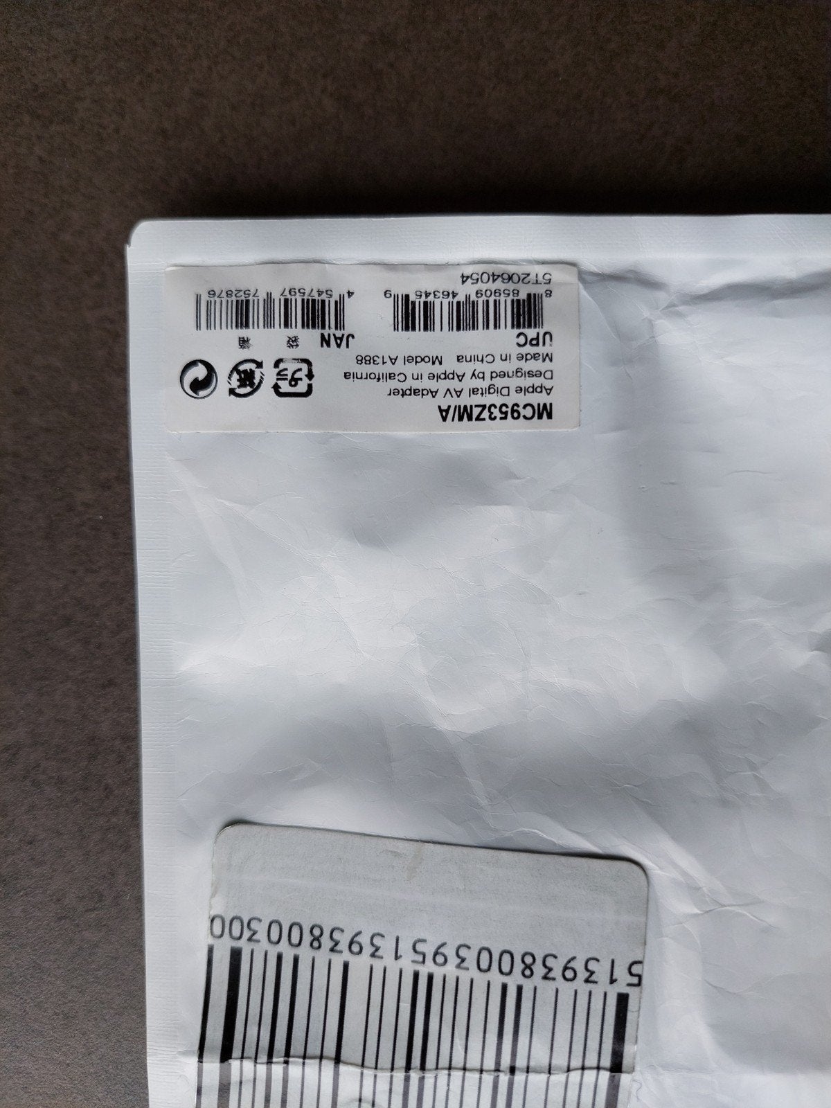 Apple  MC935ZM/A digital AV adapter, Enlèvement ou Envoi, Comme neuf