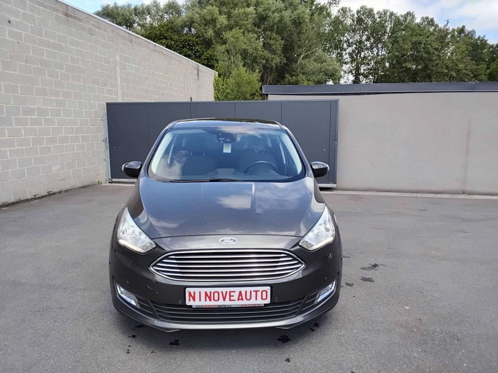 Ford C-MAX 1.0 EcoBoost NAVI PARKHULP V&A TREKHAAK AIRCO CRU, Argent ou Gris, Achat, 998 cm³, Euro 6