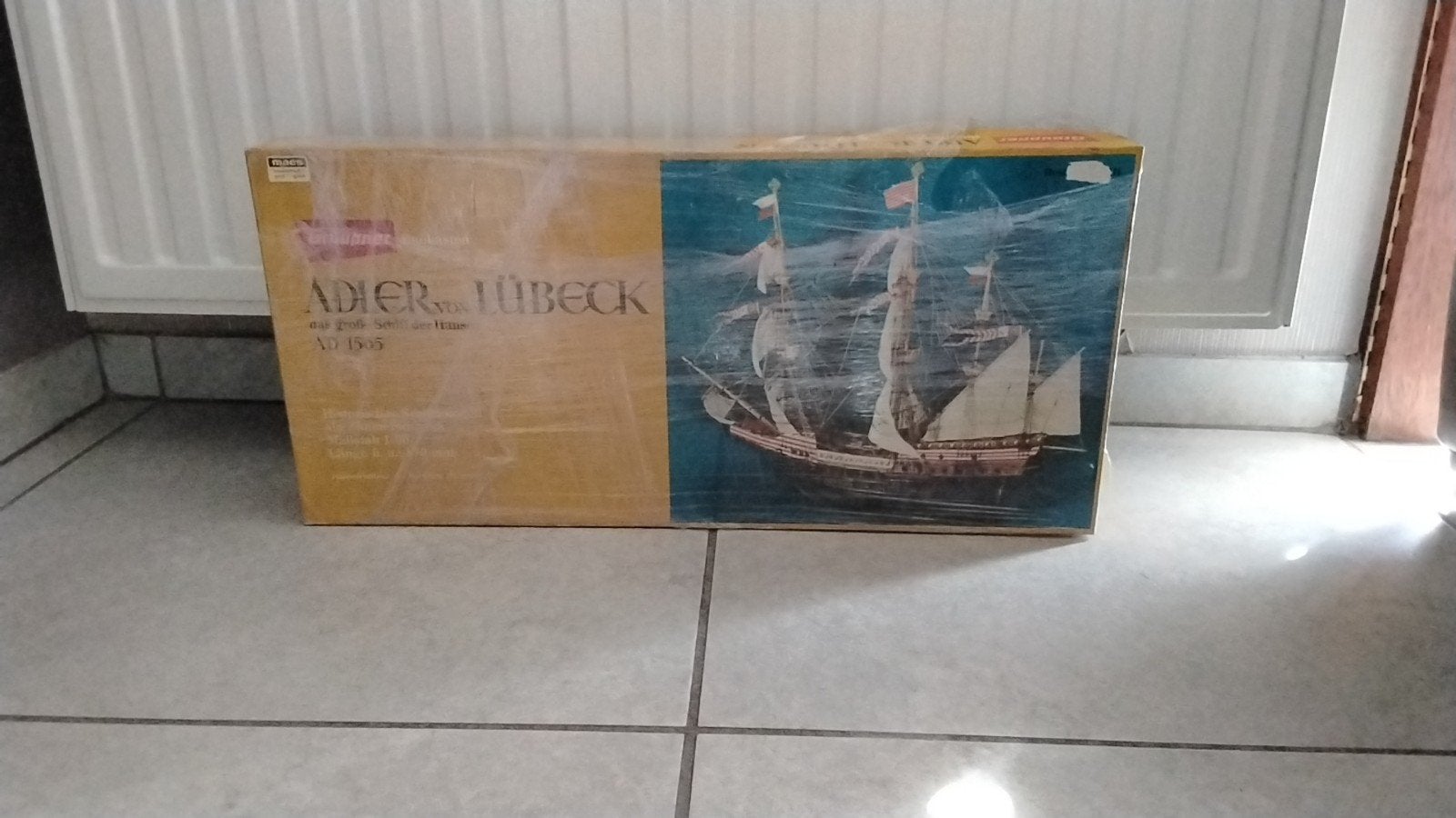 Houten Boot, Hobby en Vrije tijd, Modelbouw | Boten en Schepen, Ophalen, Zo goed als nieuw, Overige merken