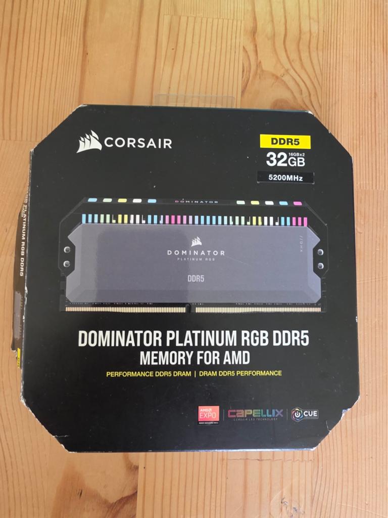 Corsair dominator platinum. Met doos., Ophalen, 32 GB, Zo goed als nieuw, Desktop