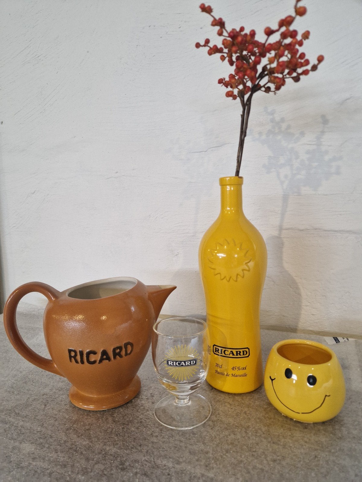 Ricard setje, Ophalen of Verzenden