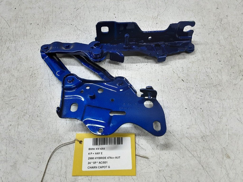 CHARNIERE DE CAPOT GAUCHE BMW XM (09) (01-2022/-) (7418201), Utilisé, BMW, Petuelring 130
80809  München, DE, Bayerische Motoren Werke AG