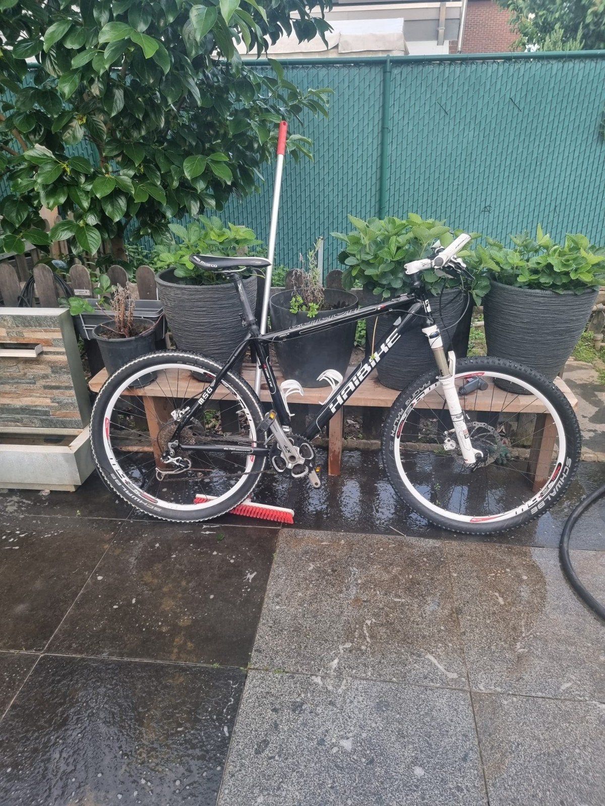 Mountainbike, Ophalen