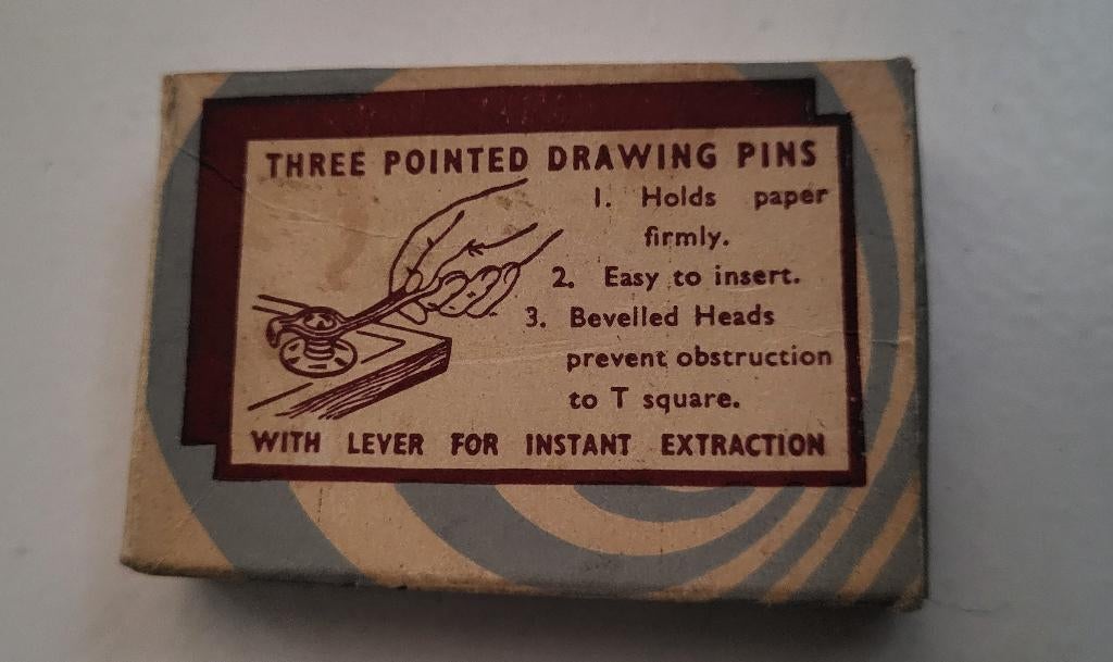 Vintage doos paperclips, Ophalen, Gebruikt