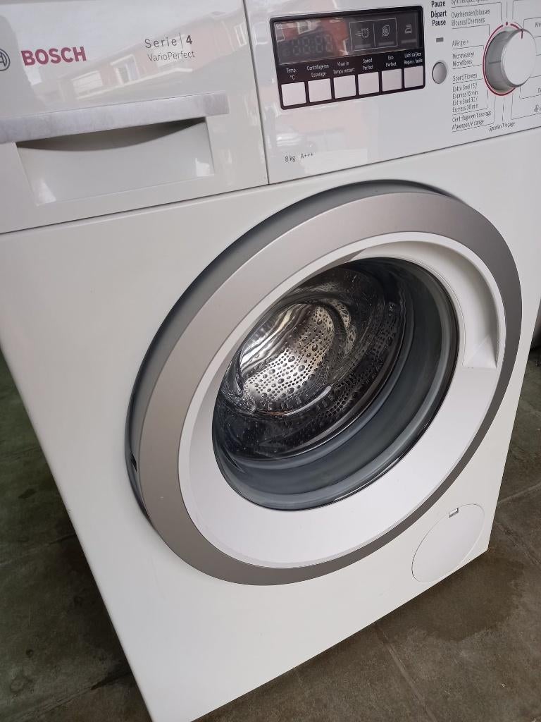 Machine à laver Bosch 8kg A +++, Electroménager, Enlèvement, Comme neuf, Chargeur frontal