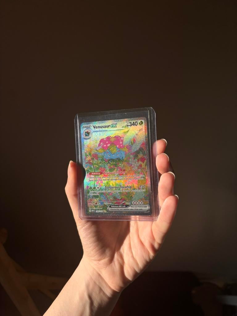 Venusaur ex 198/165 SIR – Pokémon 151 MEW NM, Ophalen, Zo goed als nieuw, Booster