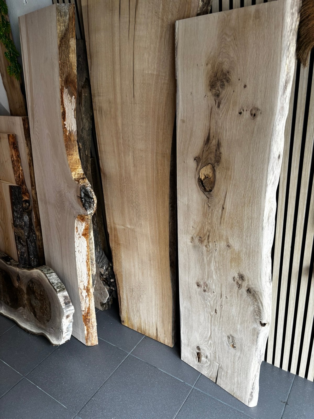 Boomstam planken, Doe-het-zelf en Bouw, Ophalen, Nieuw