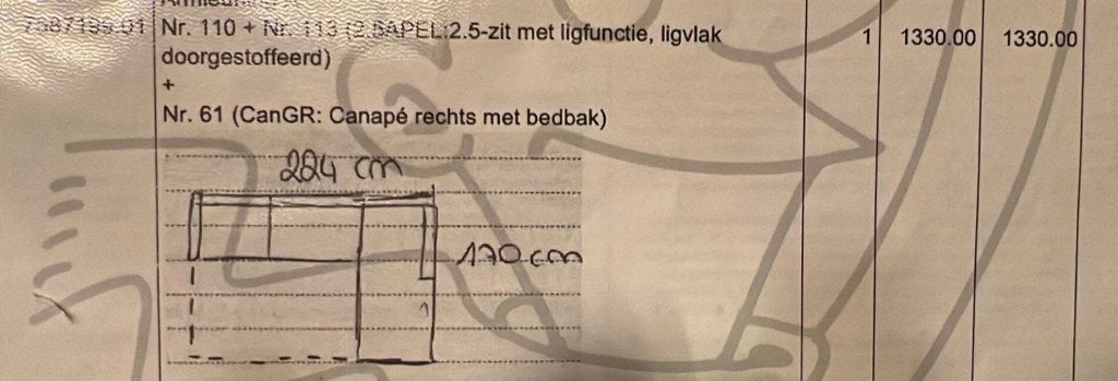 Zetel, Ophalen, Gebruikt, Hoekbank, Driepersoons