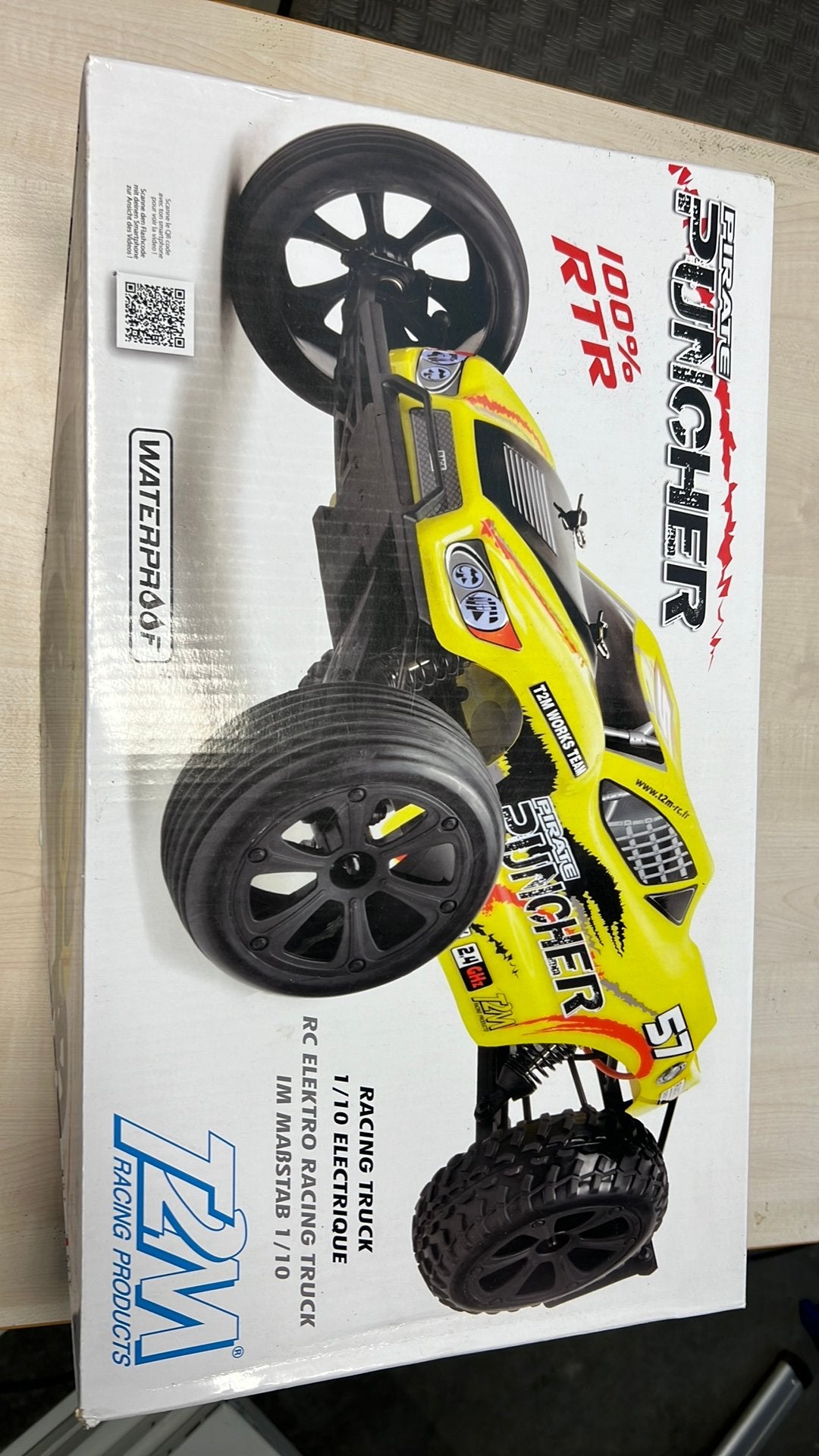 Pirate puncher t2m racing, Auto offroad, Zo goed als nieuw, Schaal 1:10, RTR (Ready to Run)