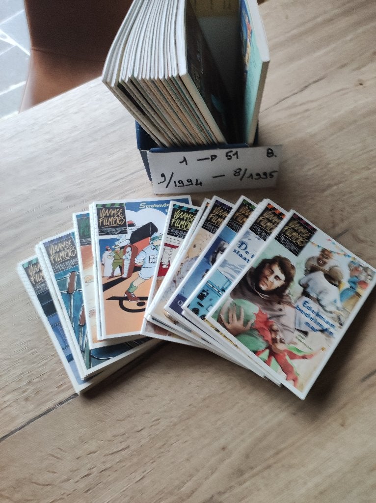 Vlaamse filmpjes - sets van 40 boekjes (1994/1998) per set, Ophalen, 1980 tot heden, Tijdschrift
