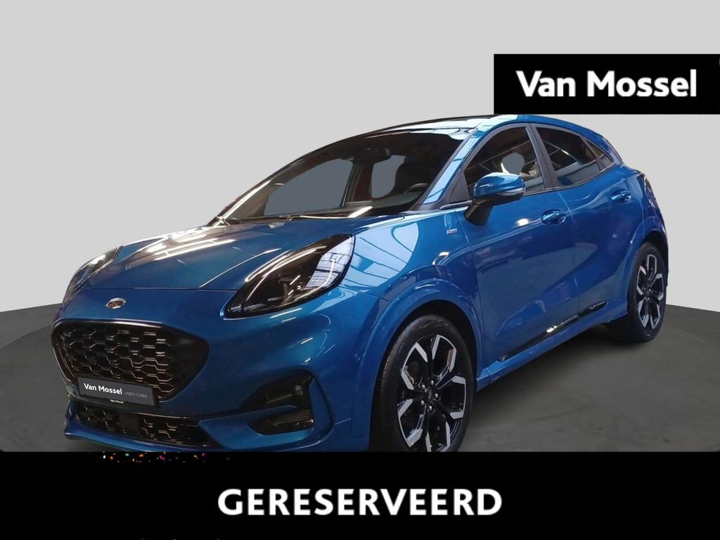 Ford Puma ST-Line X - Pano - MHEV - Trekhaak, Auto's, Ford, Stof, Blauw, https://public.car-pass.be/vhr/606e100c-fb57-47b2-a5cd-7034f3c27f7d