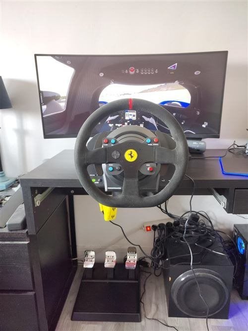 Thrustmaster t300 rs gt alcantara editie, Ophalen of Verzenden, Zo goed als nieuw, Stuur of Pedalen