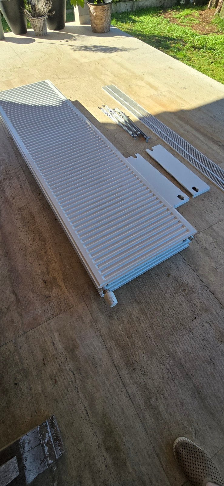 Radiator 220cm als nieuw, Ophalen