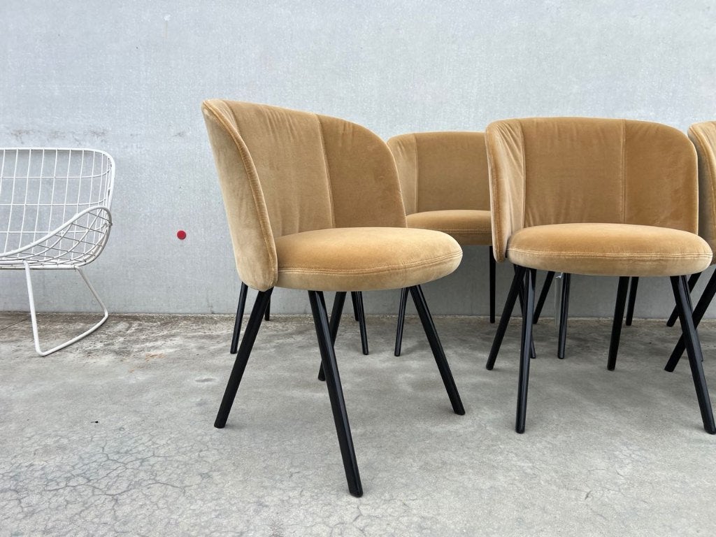Vitra Mikado stoel, 7x, Verzenden, Design, Nieuw, Stof