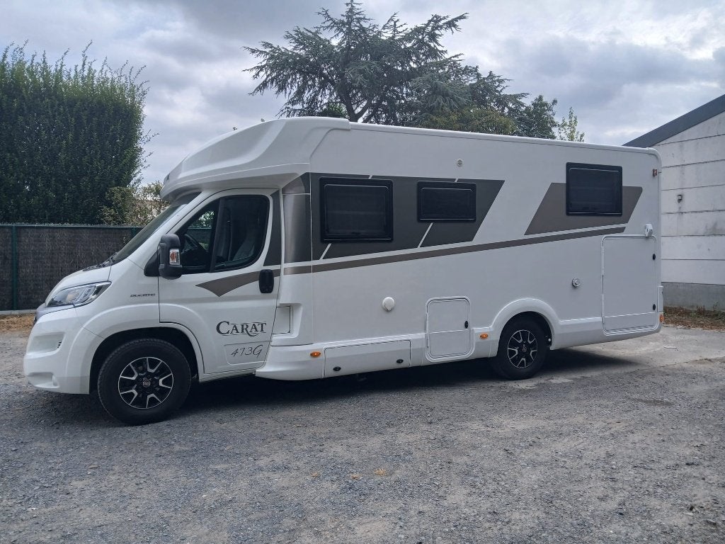 Mobilhome MC Louis 473 G    5 personen, Caravans en Kamperen, Mobilhomes, Chemisch toilet, Fiat, Luifel, Particulier