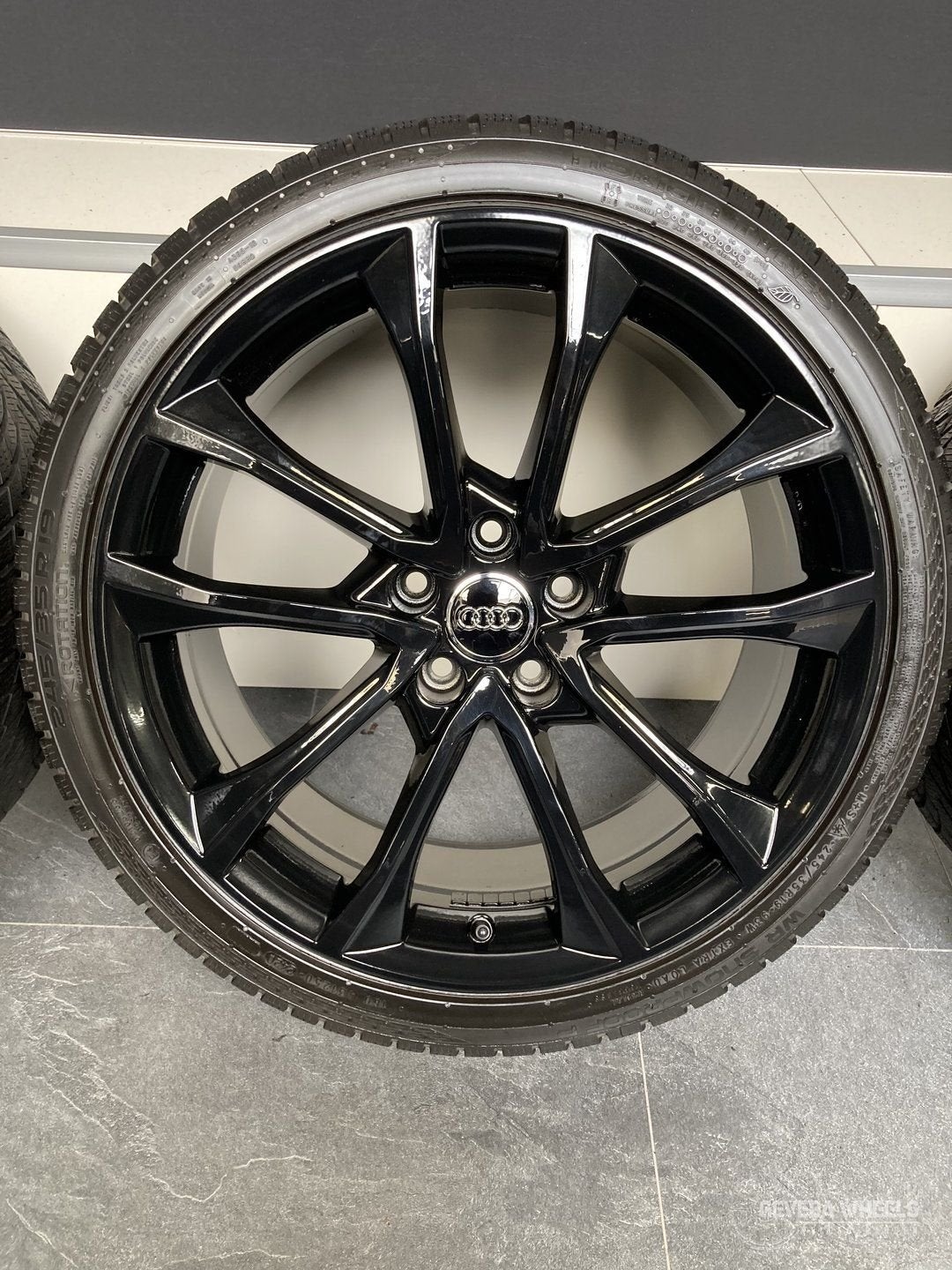 19” originele Audi A4 B8 B9 velgen + winterbanden 5x112  8W0, Auto-onderdelen, Banden en Velgen, 19 inch, -, -, Banden en Velgen