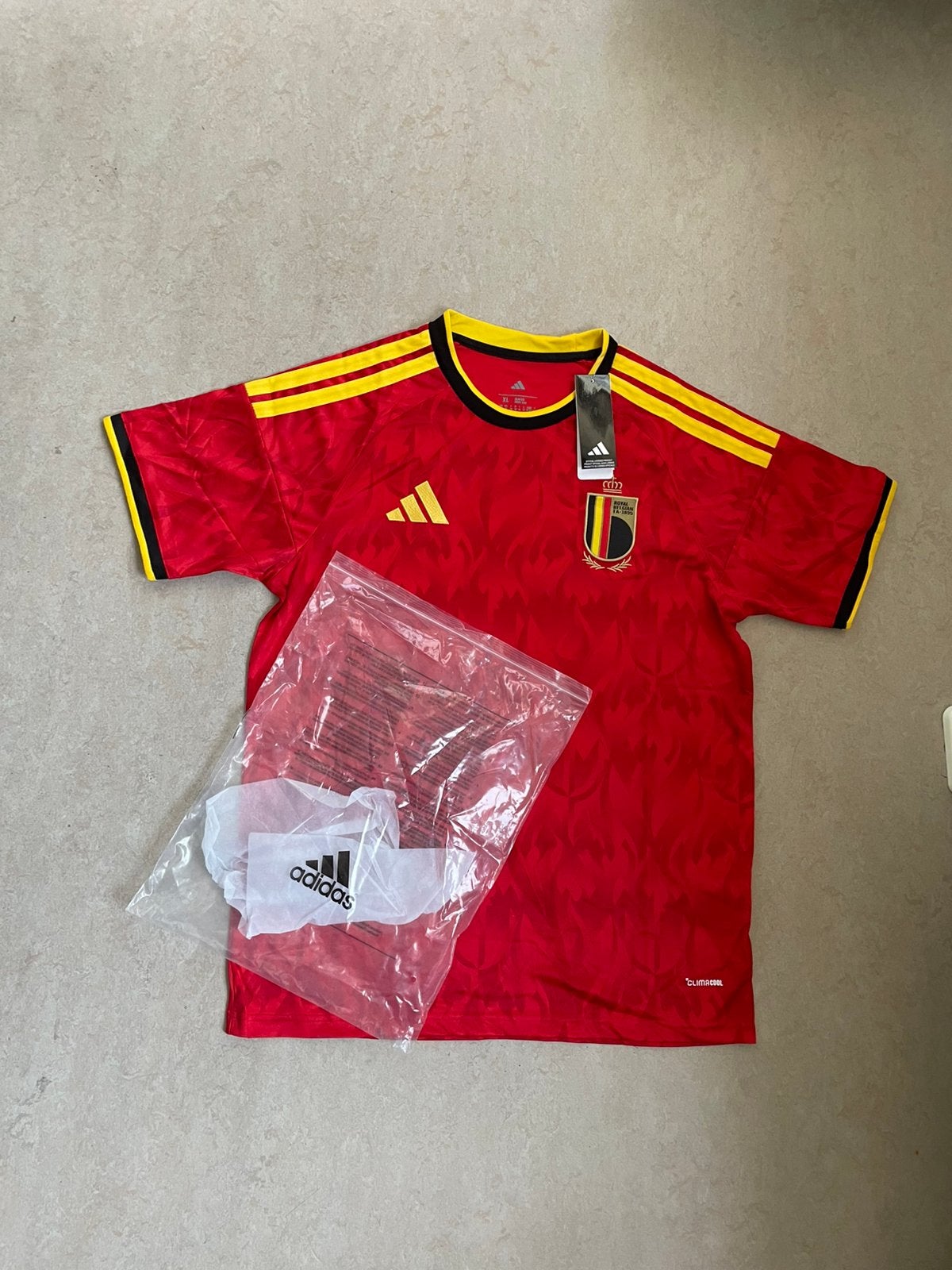 Adidas België WK 2026 Thuisshirt, Maat XL, Ophalen of Verzenden, Nieuw, Shirt