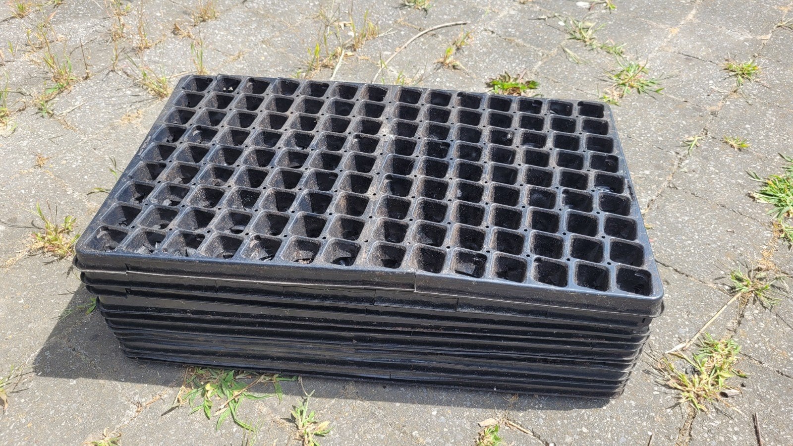 Zaaitrays 10st, Tuin en Terras, Ophalen, Gebruikt, Kunststof
