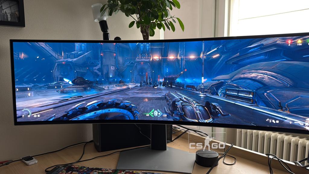 Samsung 49 inch oled 144hz 5k monitor, Computers en Software, Monitoren, Ophalen, Zo goed als nieuw