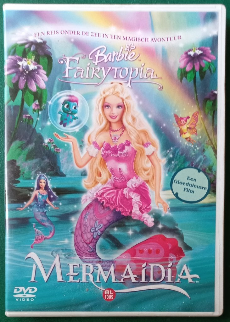 Barbie Fairytopia - Sirène, Néerlandais, Enlèvement ou Envoi, Dessin animé, Tous les âges