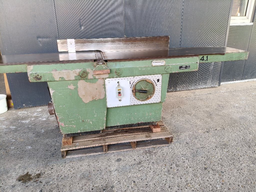 vlakbank 50 cm breed 4 messen 380 volt, Ophalen