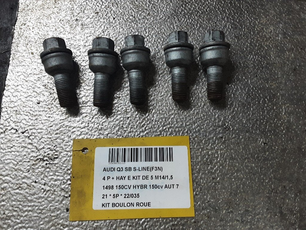 WIELBOUTEN Audi Q3 Sportback (F3N) (01-2019/-) (8R0601295), Gebruikt, Mevr. I. Hauben, Audi, Rue de l'Espoir 34 34
4030  GRIVEGNÉE, BE