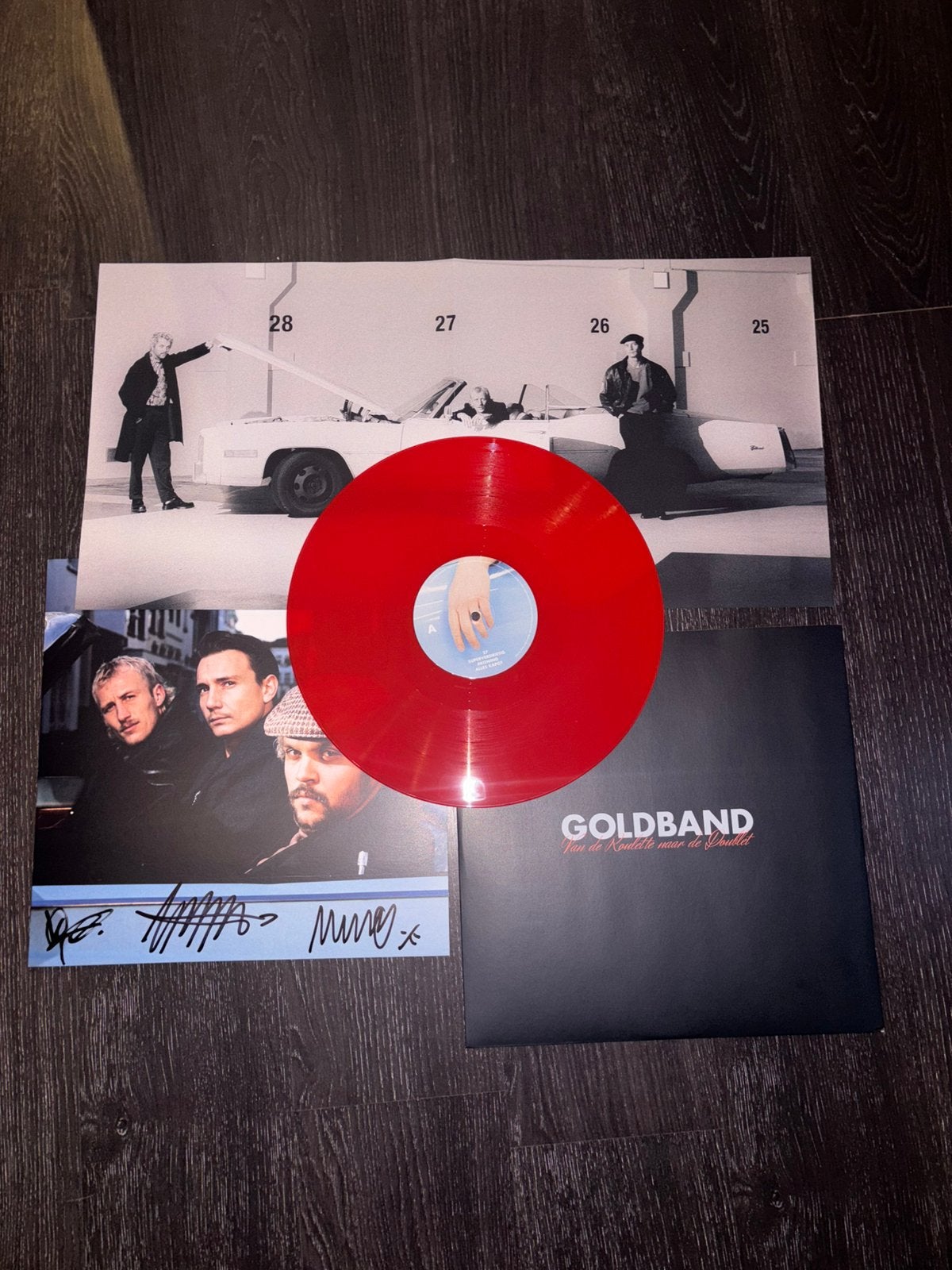 Gesigneerde LP goldband, Ophalen, Zo goed als nieuw, LP