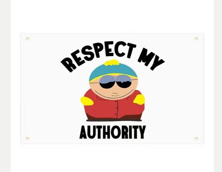 Grands drapeaux Southpark - Cartman (150x90cm), Enlèvement ou Envoi, Neuf