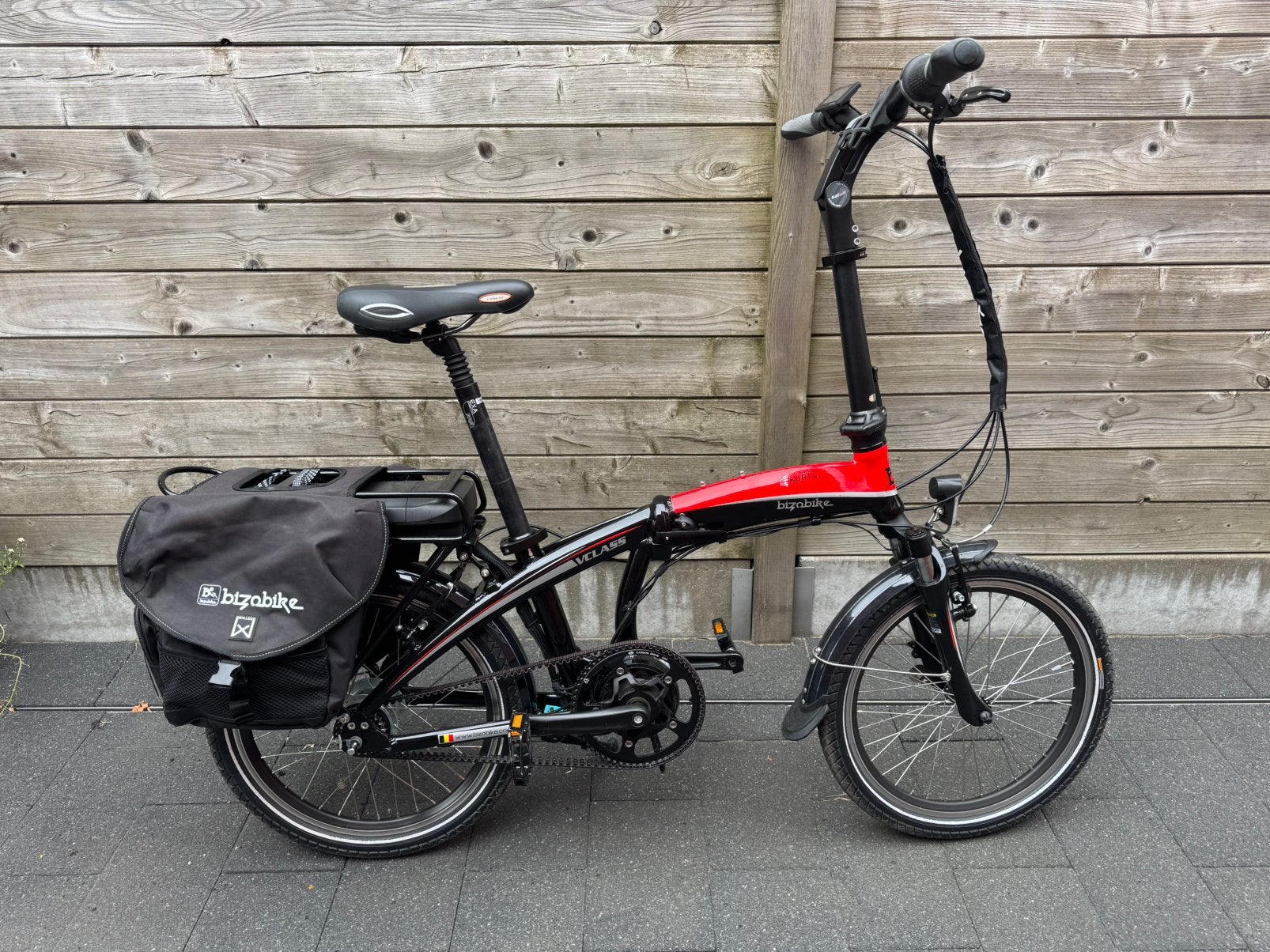 Vouwfiets, Ophalen, Zo goed als nieuw
