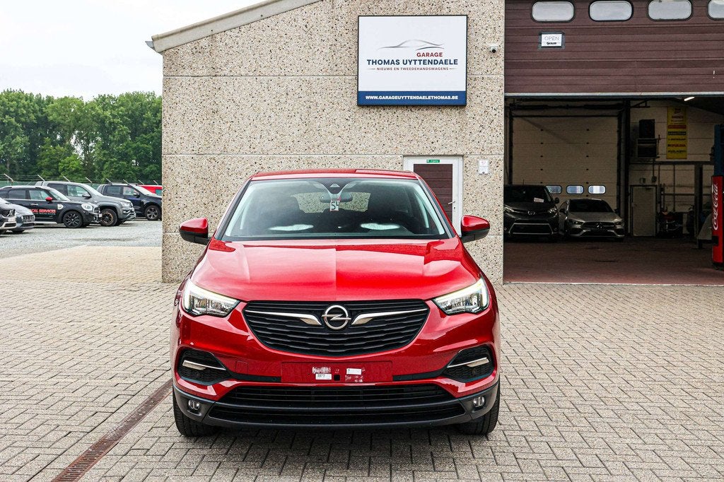 Opel Grandland X EERSTE EIGENAAR*ACHTERUITRIJCAMERA*APPLE-CA, Voorwielaandrijving, Stof, Gebruikt, 1199 cc