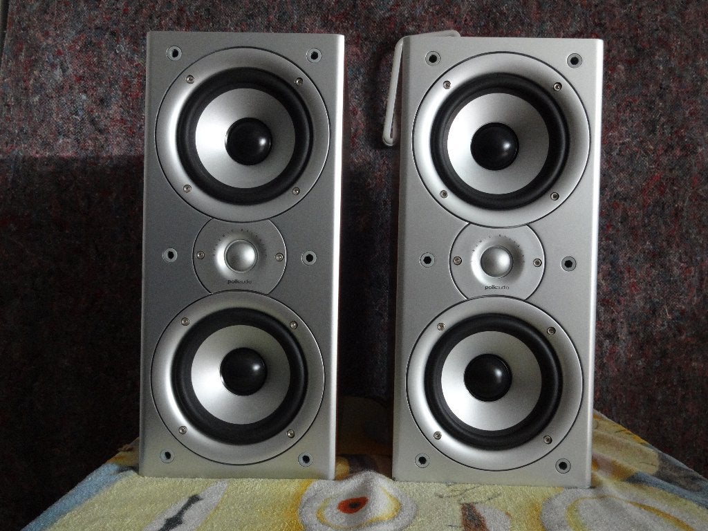 polk audio luidsprekers, TV, Hi-fi & Vidéo, Enceintes, Autres marques, 60 à 120 watts, Comme neuf, Enlèvement