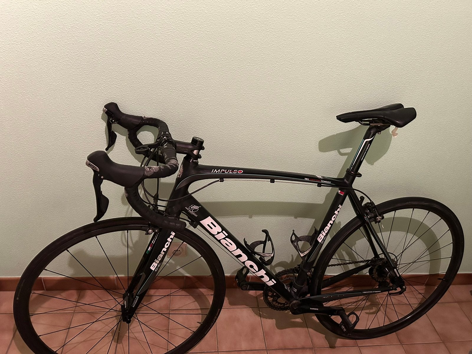 Vélo de course Bianchi, Frein sur jante, Comme neuf, Enlèvement, 53 à 57 cm