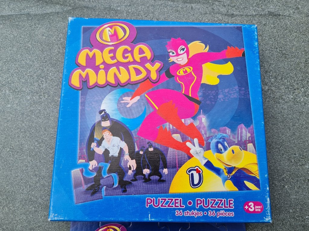 Puzzel - Mega Mindy - 36 stuks, Enlèvement ou Envoi