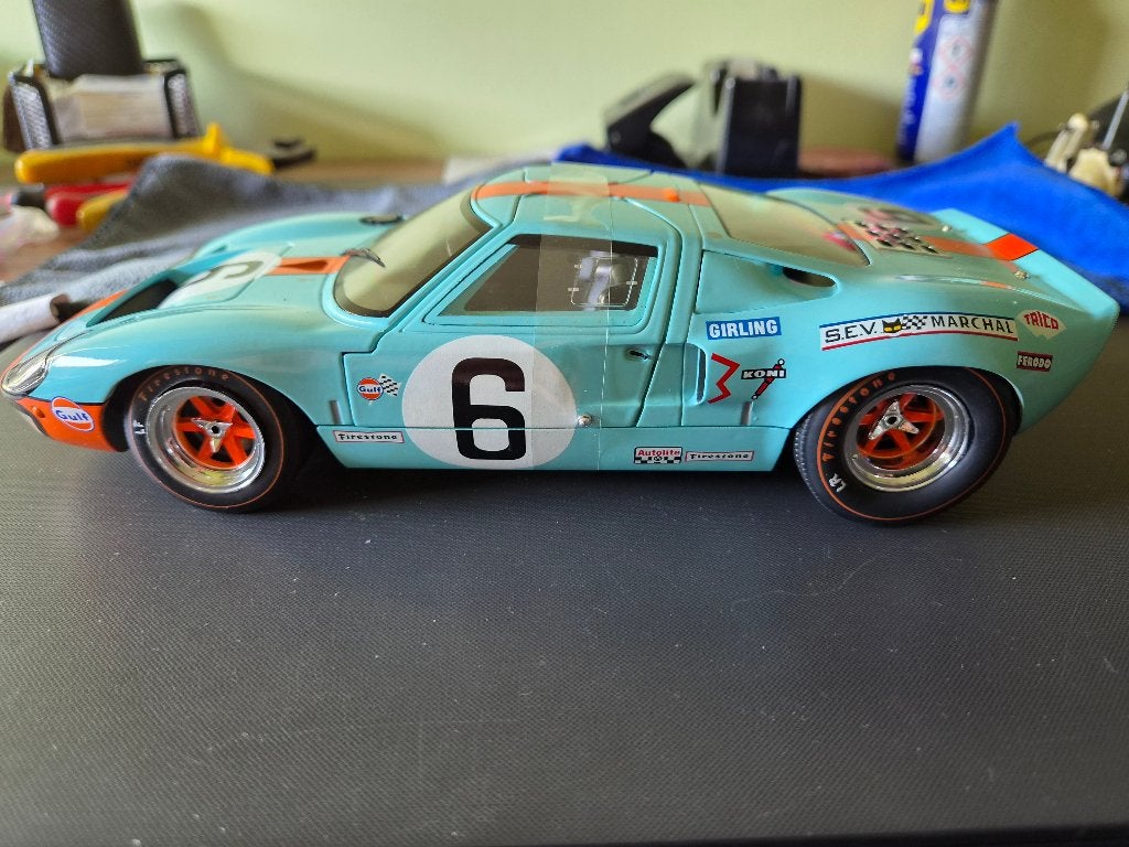 Ford GT40 widebody MK1     1/18, Ophalen of Verzenden, Nieuw, Auto, Solido