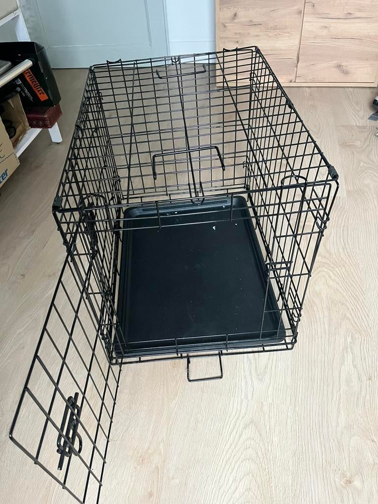 Cage pour petit chien (L 60cm/h 50cm/l 42cm, Enlèvement, Comme neuf