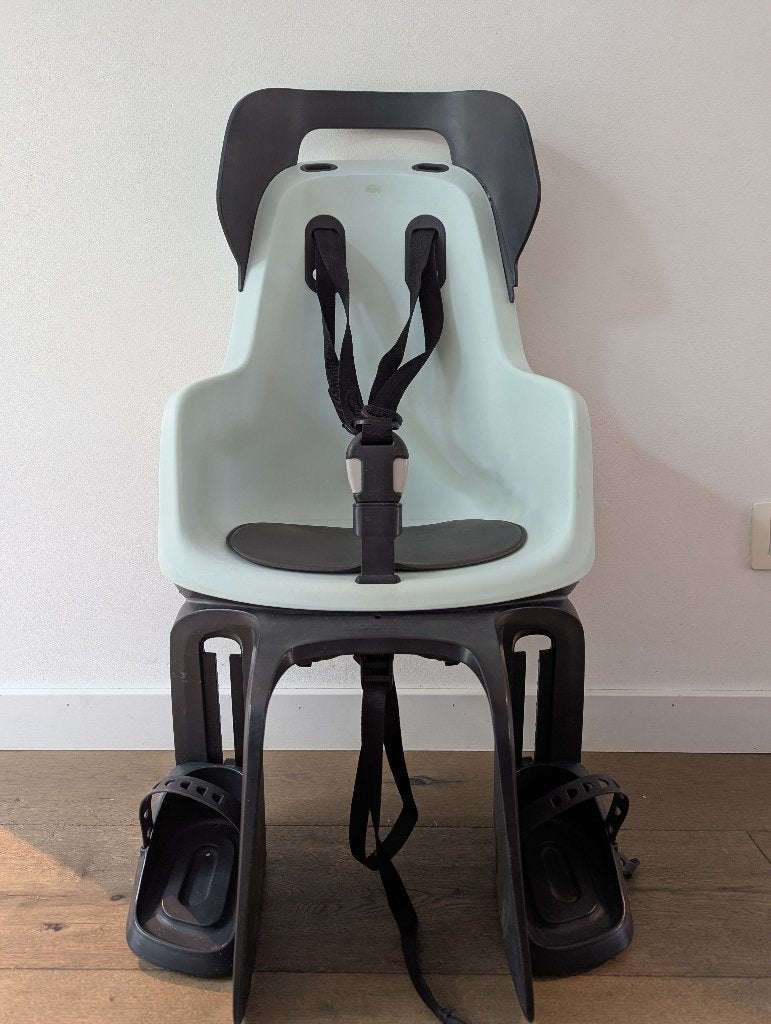 Kinderzitje Fietsstoeltje  9-22kg Bobike Mint, Enlèvement ou Envoi, Repose-pieds, Comme neuf, 9 à 36 kg