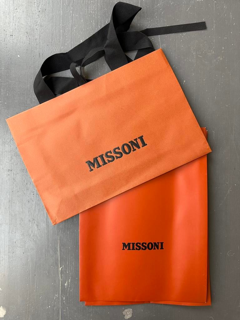 Missoni - papieren draagtassen, Ophalen of Verzenden, Zo goed als nieuw