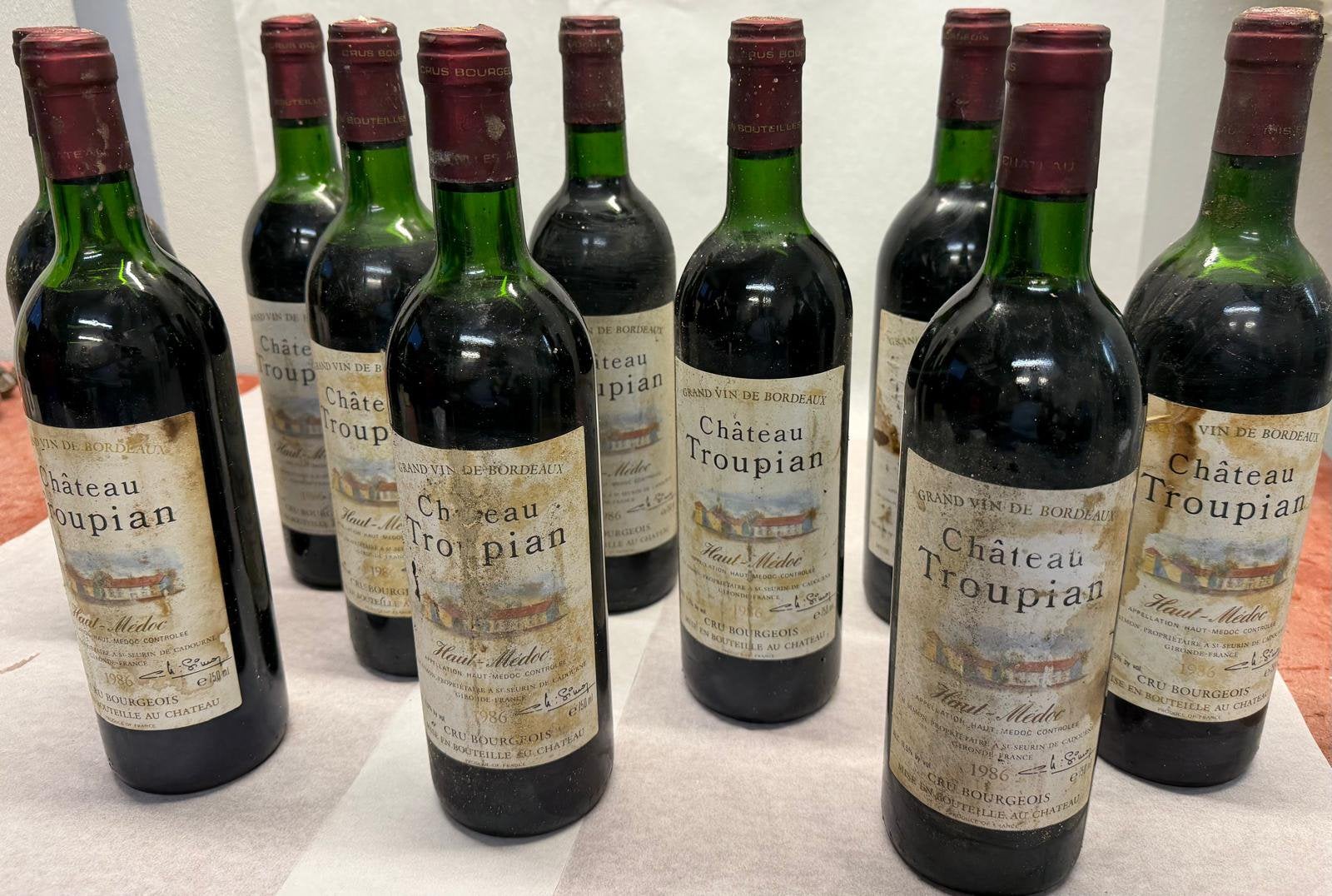 Chateau troupian 1986, Ophalen, Zo goed als nieuw
