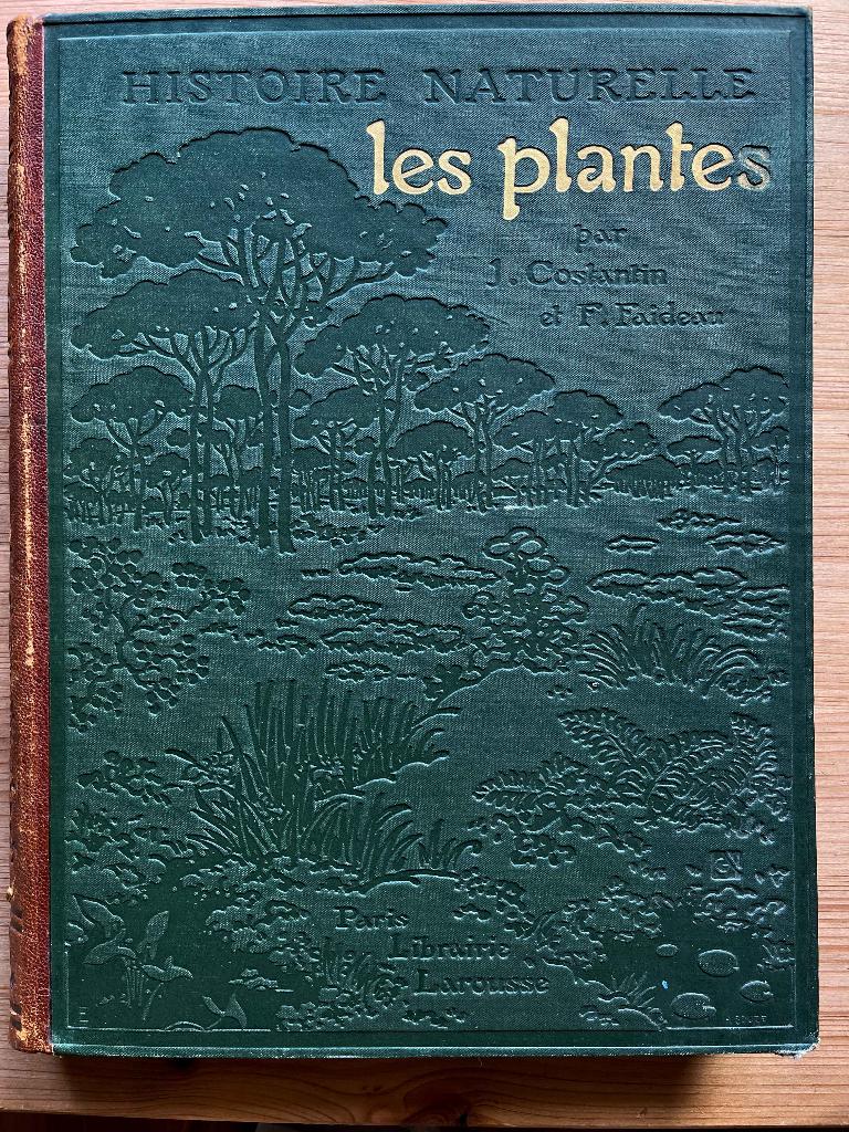 Les Plantes Histoire Naturelle 1922 Paris Larouss, Enlèvement, Utilisé, Costantin et Faideau, Sciences naturelles